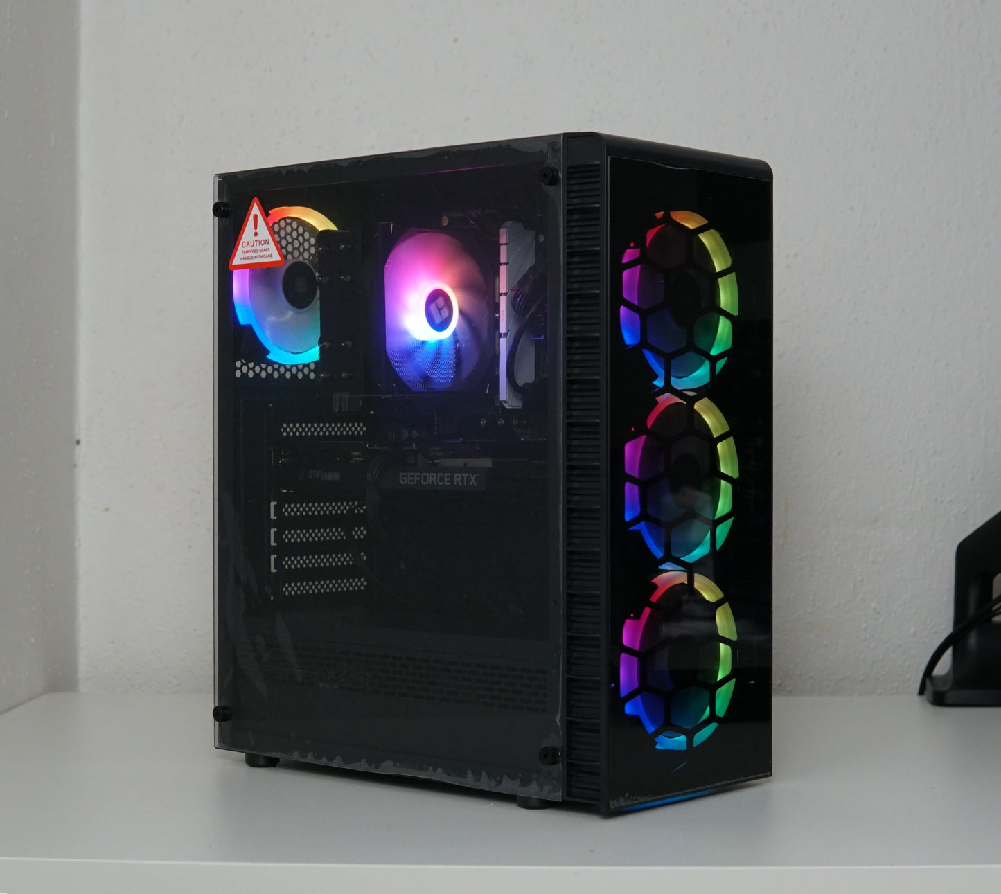 Gaming PC - Ryzen 5 5500 - RTX 3060 TI - 16GB RAM - SSD - Garantie