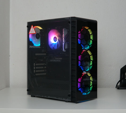 Gaming PC - Ryzen 7 5700X - RTX 3060 TI - 16GB RAM - SSD - Garantie