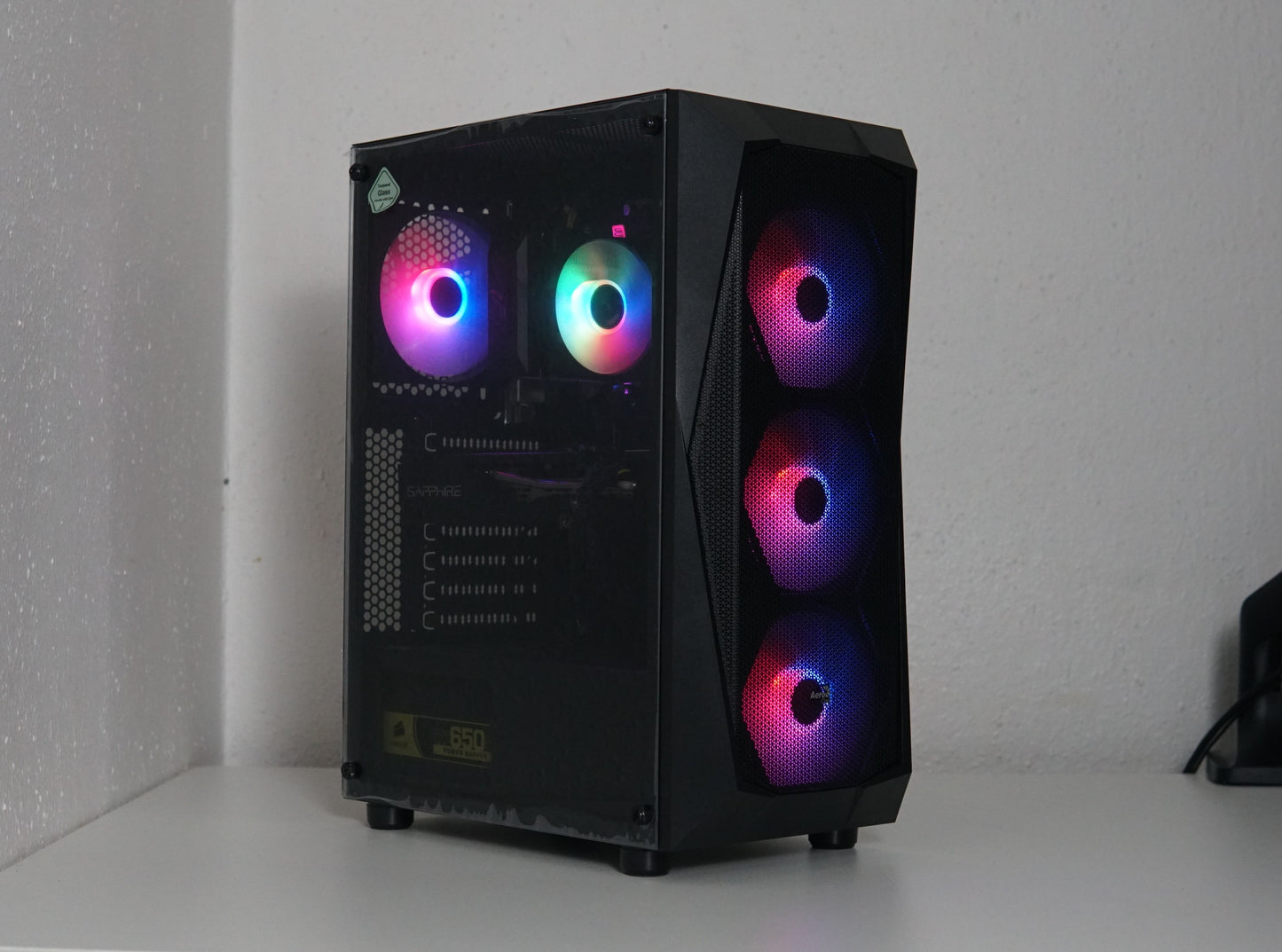 Gaming PC - Ryzen 5 5500 - RX 5700 XT - 16GB RAM - SSD - Garantie