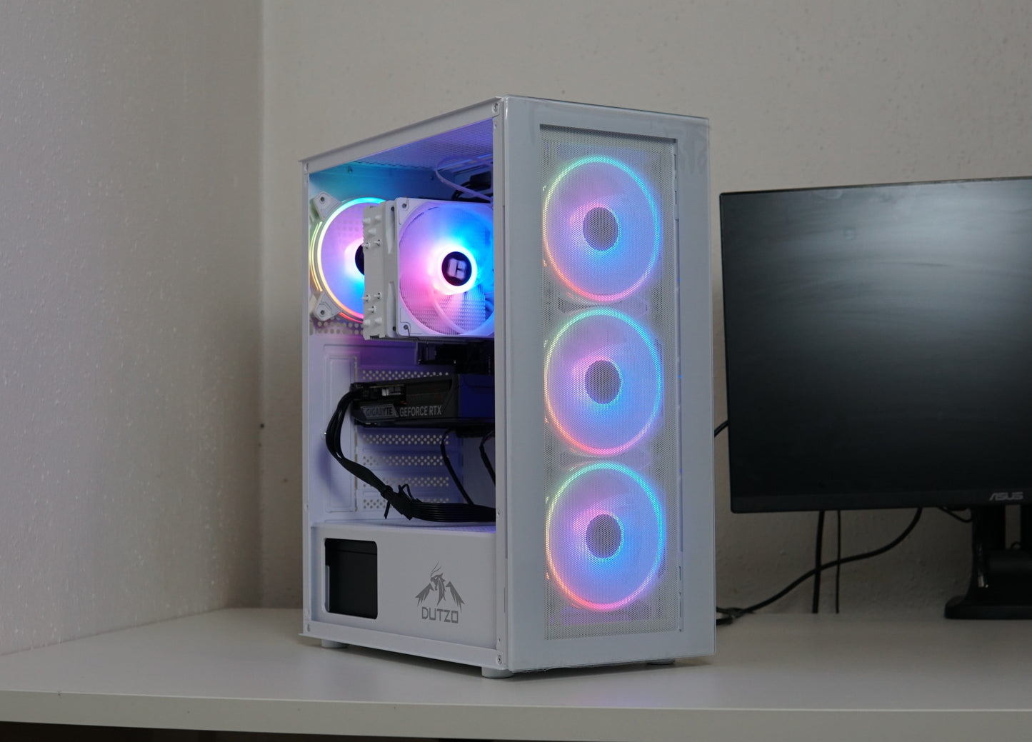 Gaming PC (NEU) - Ryzen 7 5700X - RTX 5060 - 16GB RAM - SSD - 2 Jahre Garantie