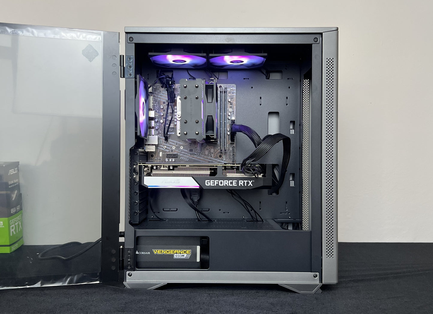 Gaming PC – RTX 3070 | Ryzen 5 5500 - Schwarz