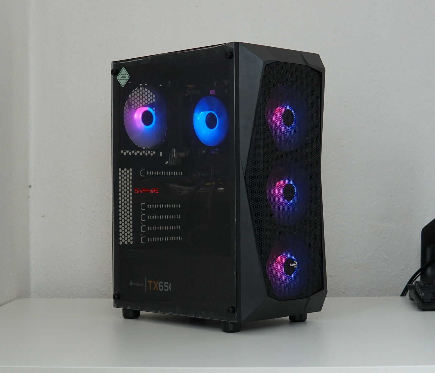 Gaming PC - Ryzen 5 5500 - RX 5700 - 16GB RAM - SSD - Garantie