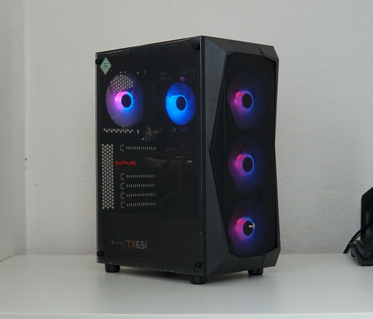 Gaming PC - Ryzen 5 5500 - RX 5700 - 16GB RAM - SSD - Garantie