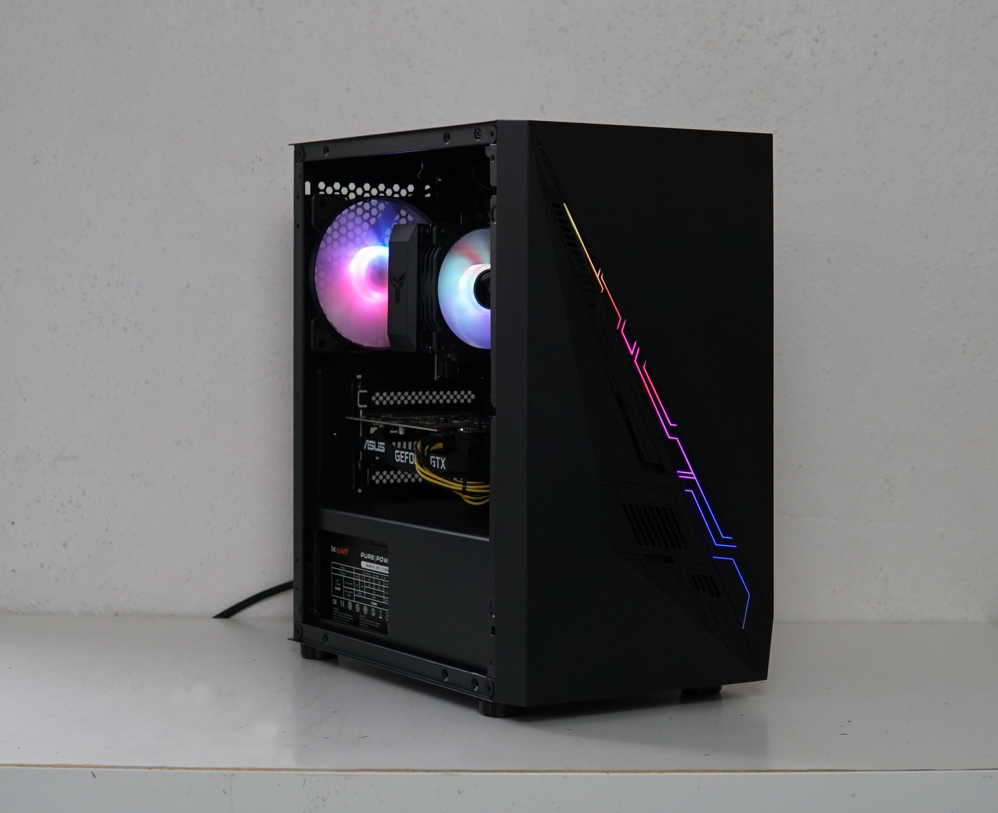 Gaming PC - Ryzen 5 5500 - GTX 1660 SUPER - 16GB RAM - SSD - Garantie