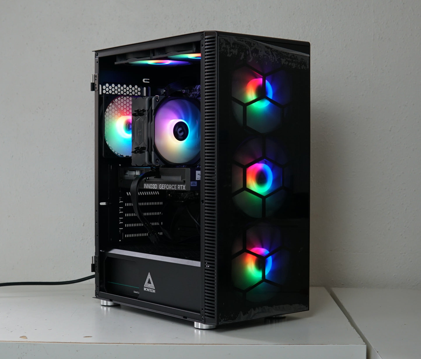 Gaming PC NEU - Ryzen 7 5700X - RTX 5060 - 16GB RAM - SSD - 2 Jahre Garantie