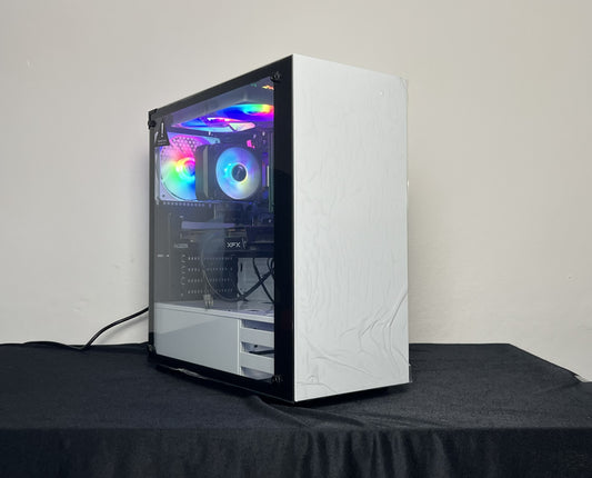 Gaming PC – RX 6600 | Ryzen 5 3500X Weiß