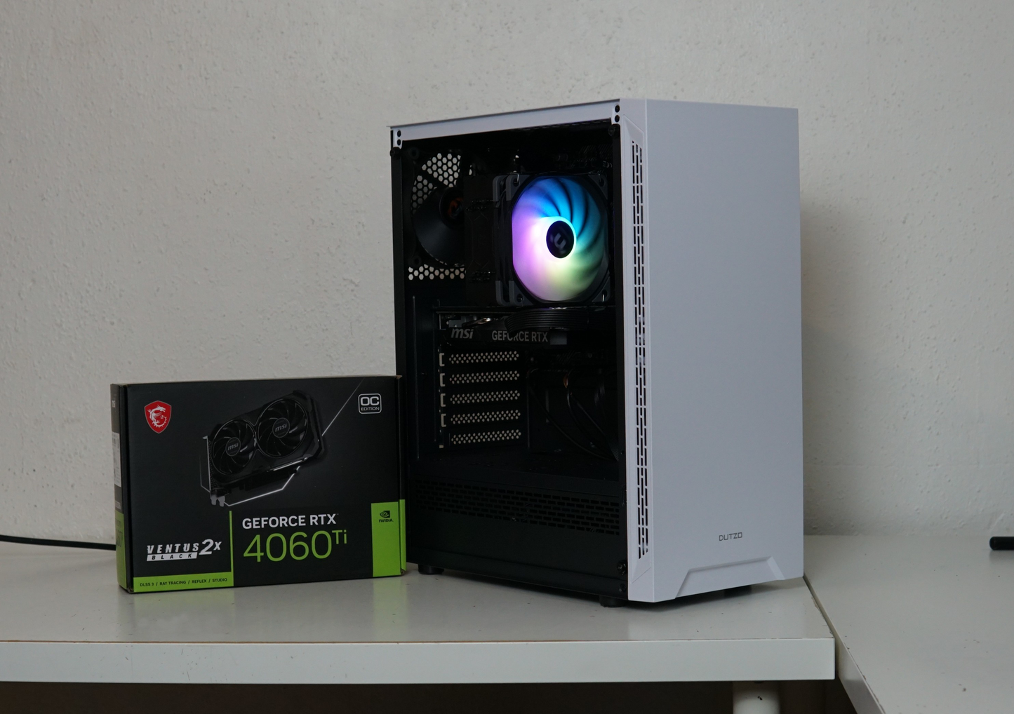 Gaming PC NEU - Ryzen 5 5600X - RTX 4060 TI - 16 GB RAM - 512 GB SSD