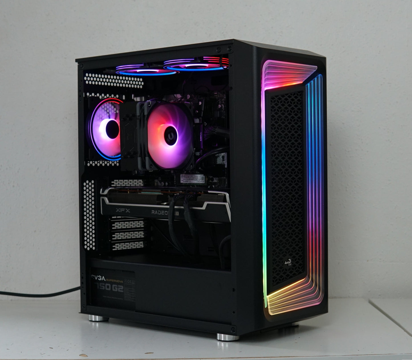 Gaming PC - Ryzen 7 5700X - RX 6700 XT - 16GB RAM - SSD - Garantie