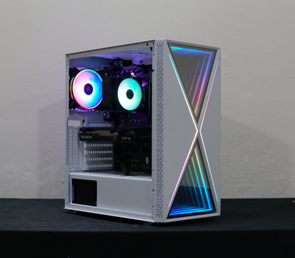 Gaming PC – RX 6600 XT | Ryzen 5 3600 - Weiß