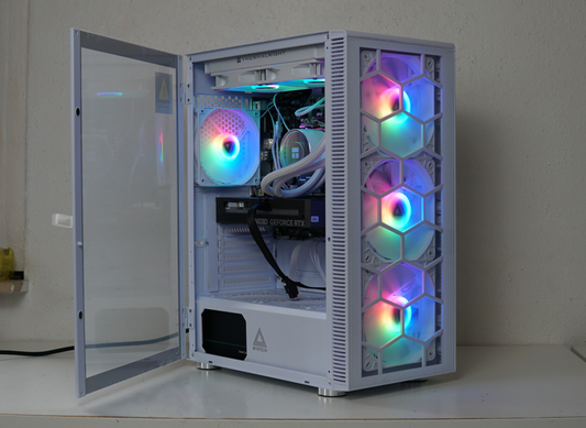Gaming PC NEU - RTX 5060 - Ryzen 7 5700X - 16GB RAM - SSD - WLAN - 2 Jahre Garantie