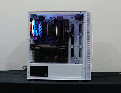Gaming PC – RX 6600 XT | Ryzen 5 3600 - Weiß