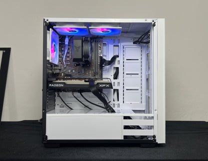 Gaming PC – RX 6600 | Ryzen 5 3500X Weiß