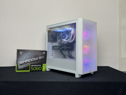 Gaming PC (NEU) – RTX 5060 | Ryzen 7 5700X - Weiß
