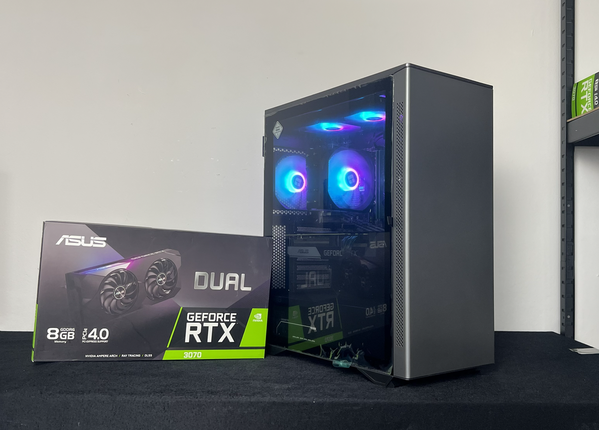 Gaming PC – RTX 3070 | Ryzen 5 5500 - Schwarz
