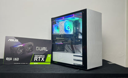 Gaming PC – RTX 3070 | Ryzen 5 5500 - Weiß