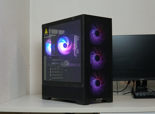 Gaming PC (NEU) - Ryzen 7 5700X - RTX 5060 TI - 16GB RAM - SSD - 2 Jahre Garantie