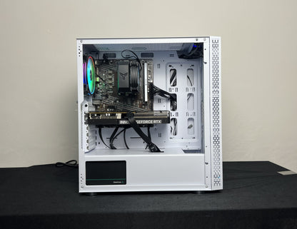 Gaming PC (NEU) – RTX 5060 | Ryzen 5 5500 - Weiß
