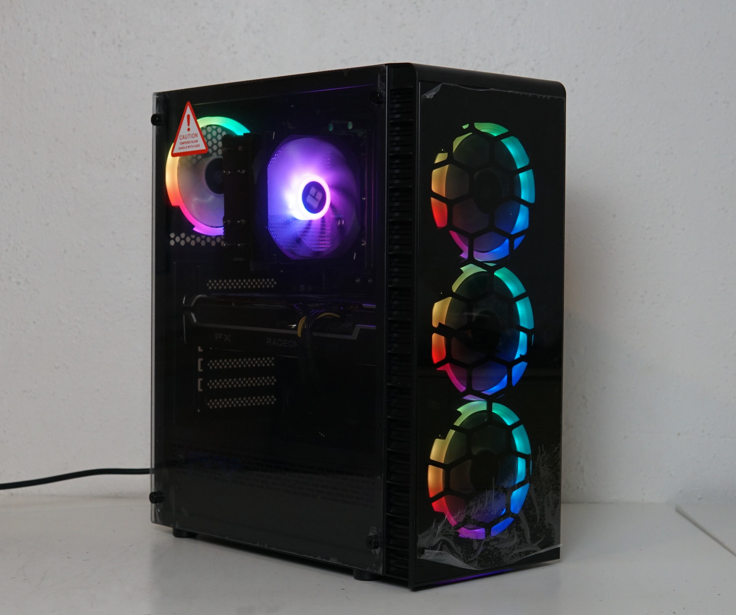 Gaming PC - Ryzen 7 5700X - RX 6700 XT - 16GB RAM - SSD - Garantie