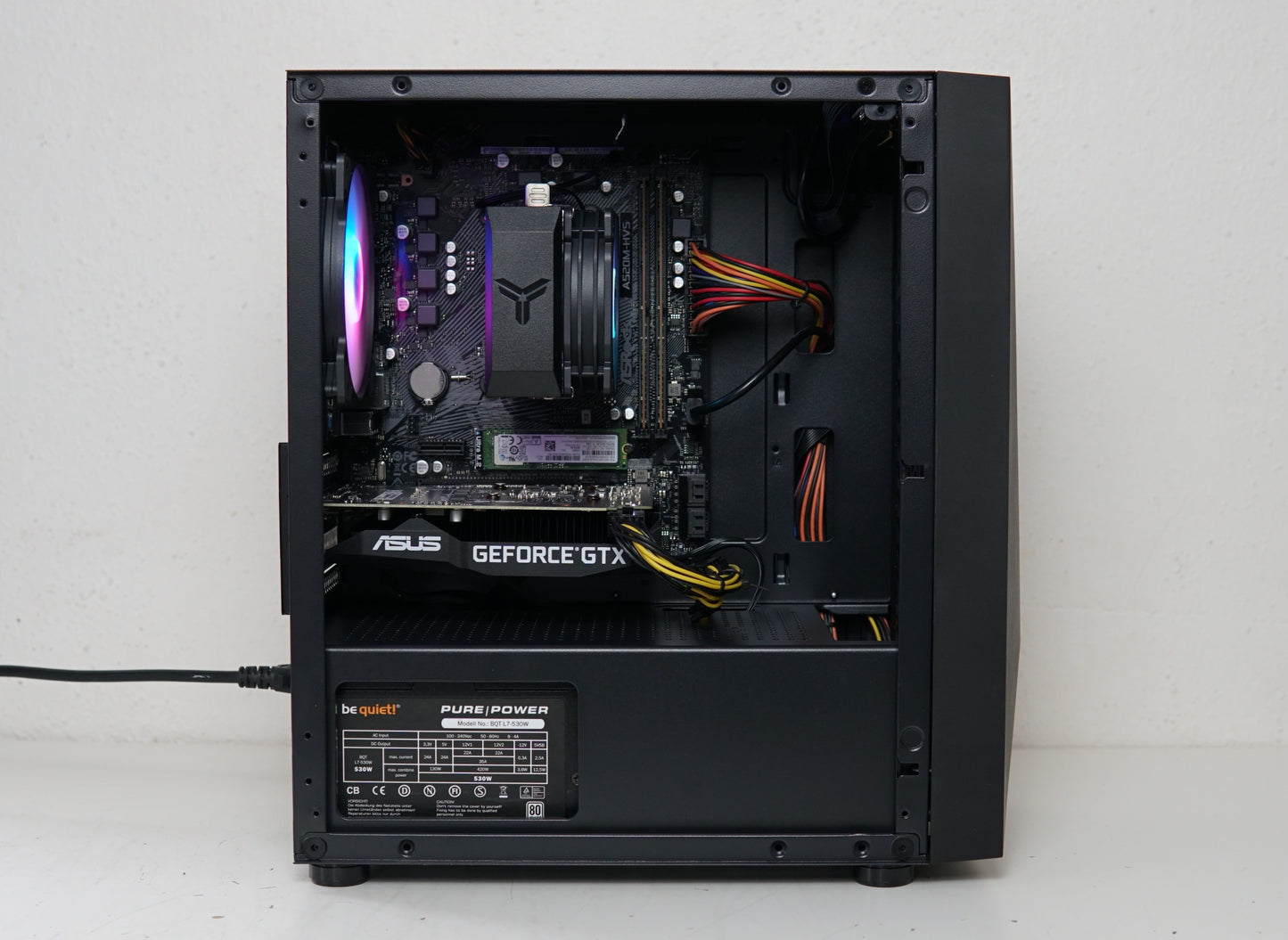 Gaming PC - Ryzen 5 5500 - GTX 1660 SUPER - 16GB RAM - SSD - Garantie