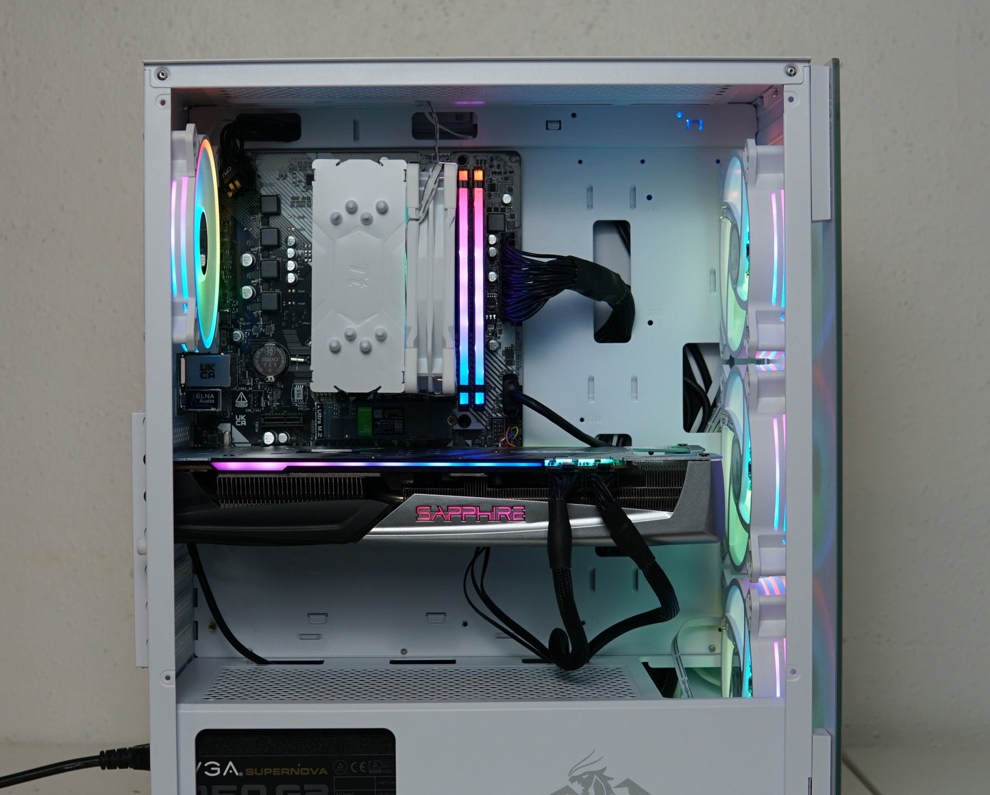Gaming PC - Ryzen 5 5600X - RX 5700 XT - 16GB RAM - SSD - WLAN - Garantie