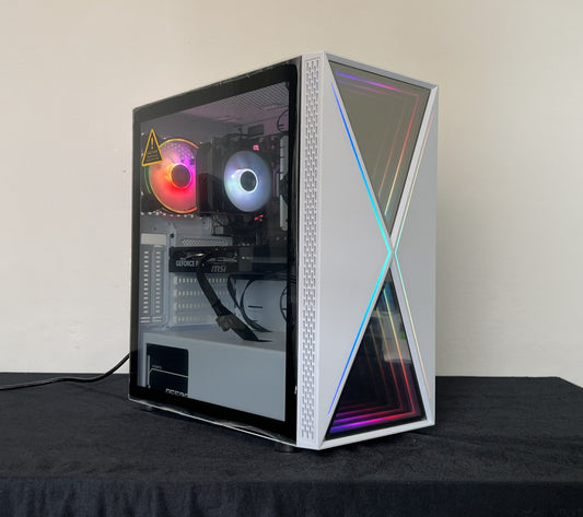 Gaming PC (NEU) – RTX 5060 | Ryzen 5 5500 - Weiß