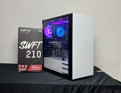 Gaming PC – RX 6600 XT | Ryzen 5 3600 Weiß