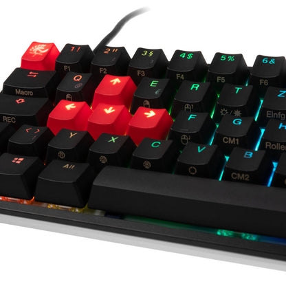 Ducky One 2 SF Gaming Tastatur, MX-Black, RGB LED - schwarz