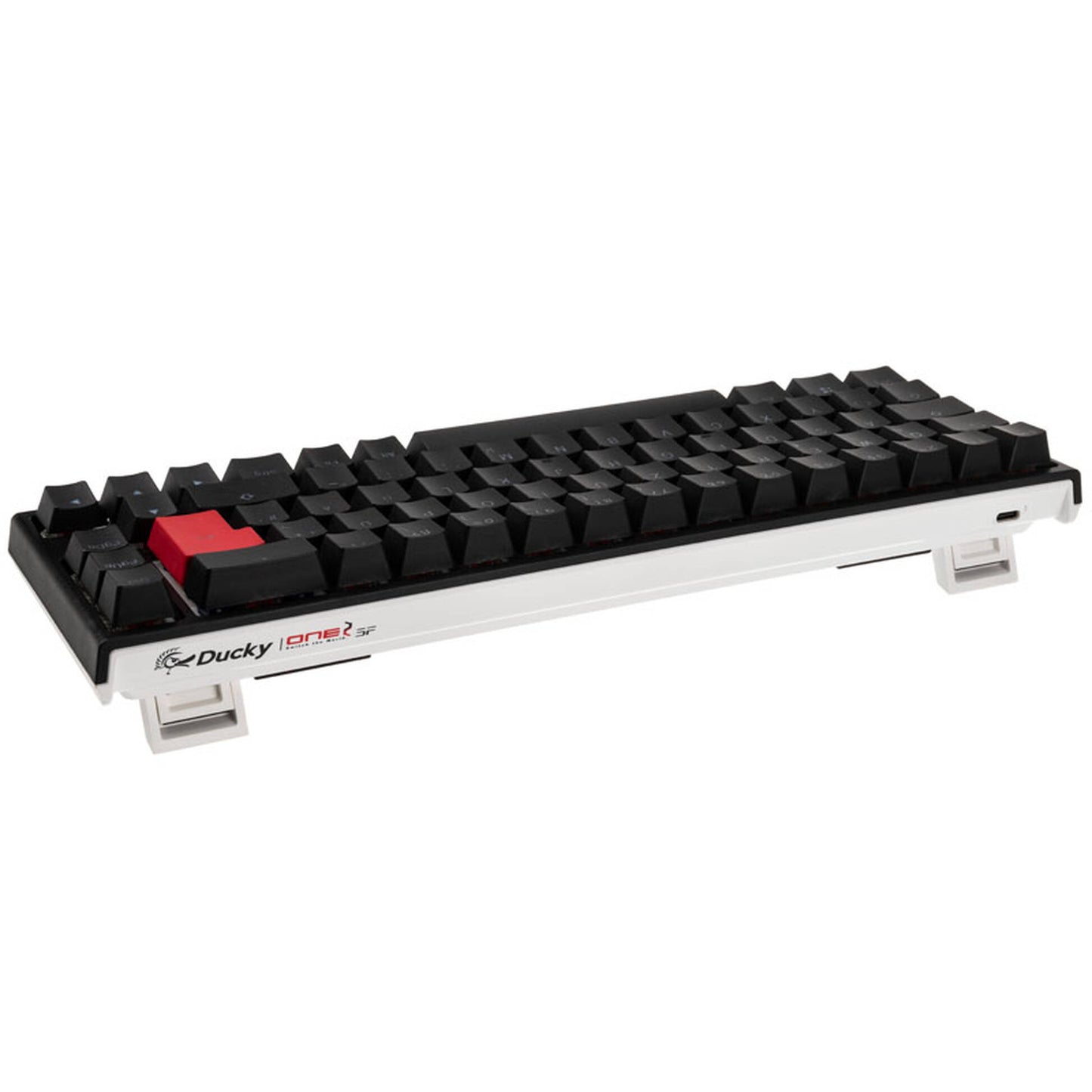 Ducky One 2 SF Gaming Tastatur, MX-Black, RGB LED - schwarz