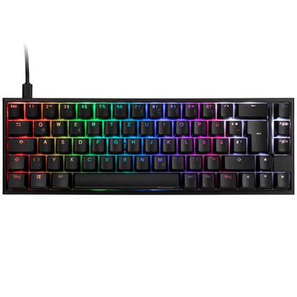 Ducky One 2 SF Gaming Tastatur, MX-Black, RGB LED - schwarz