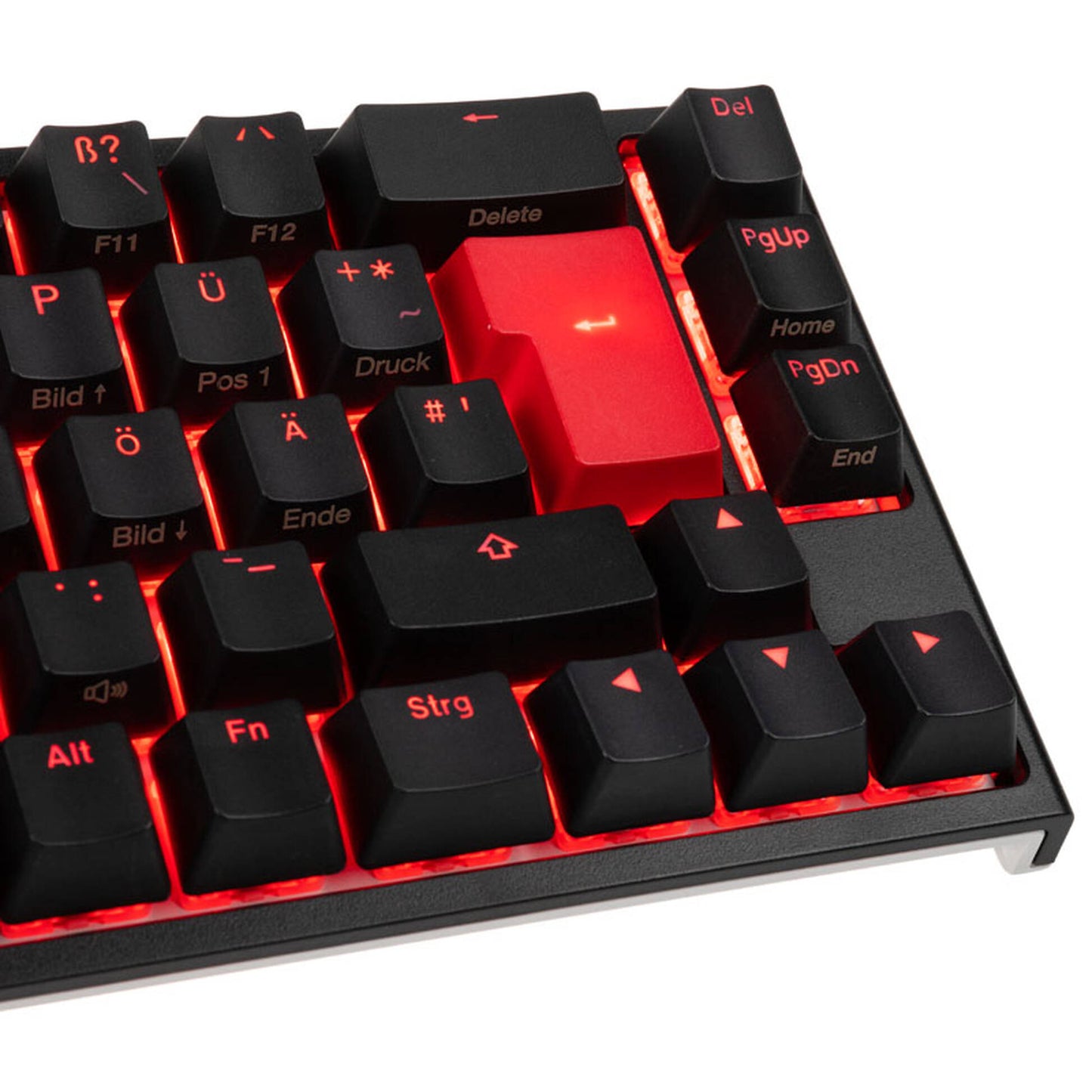 Ducky One 2 SF Gaming Tastatur, MX-Black, RGB LED - schwarz