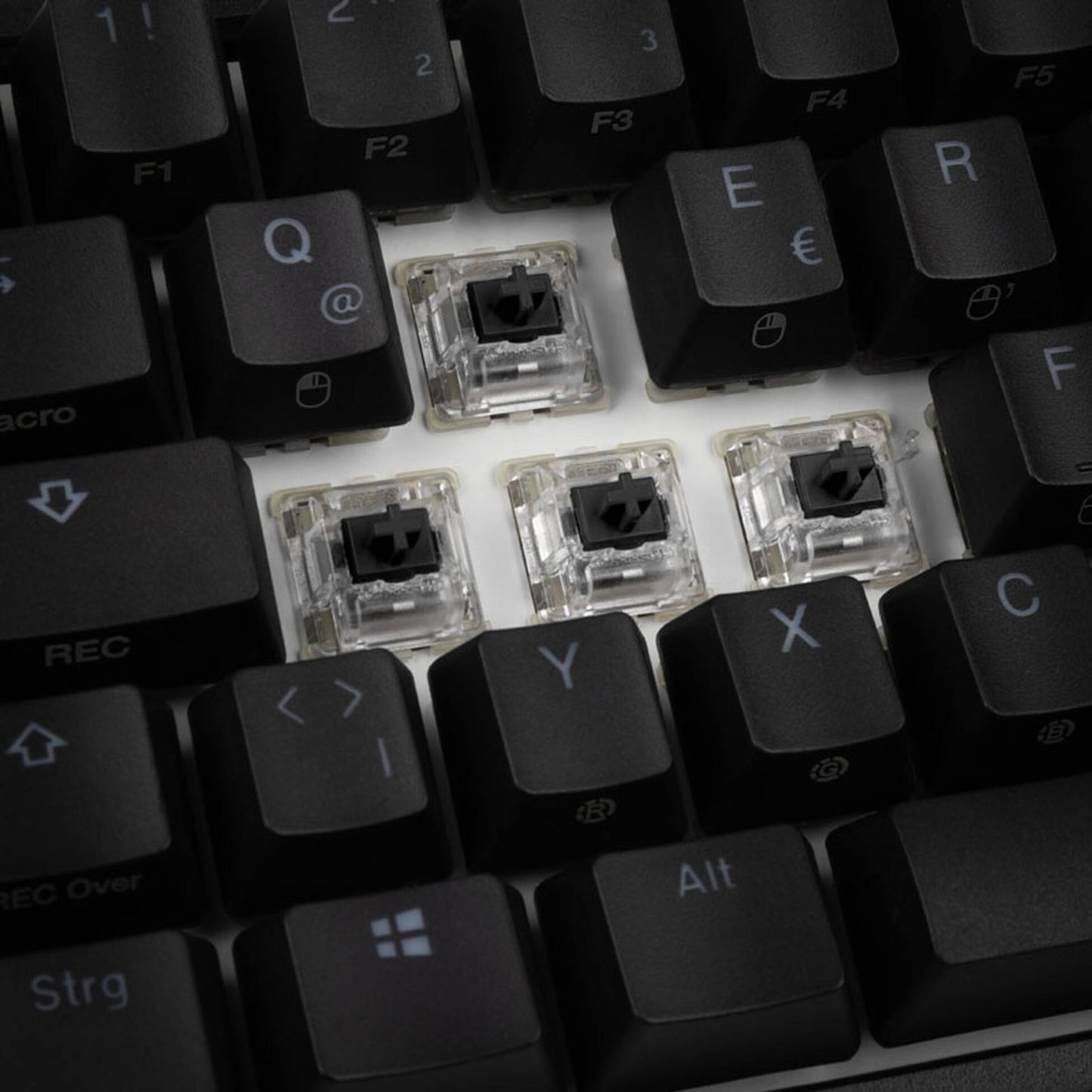 Ducky One 2 SF Gaming Tastatur, MX-Black, RGB LED - schwarz