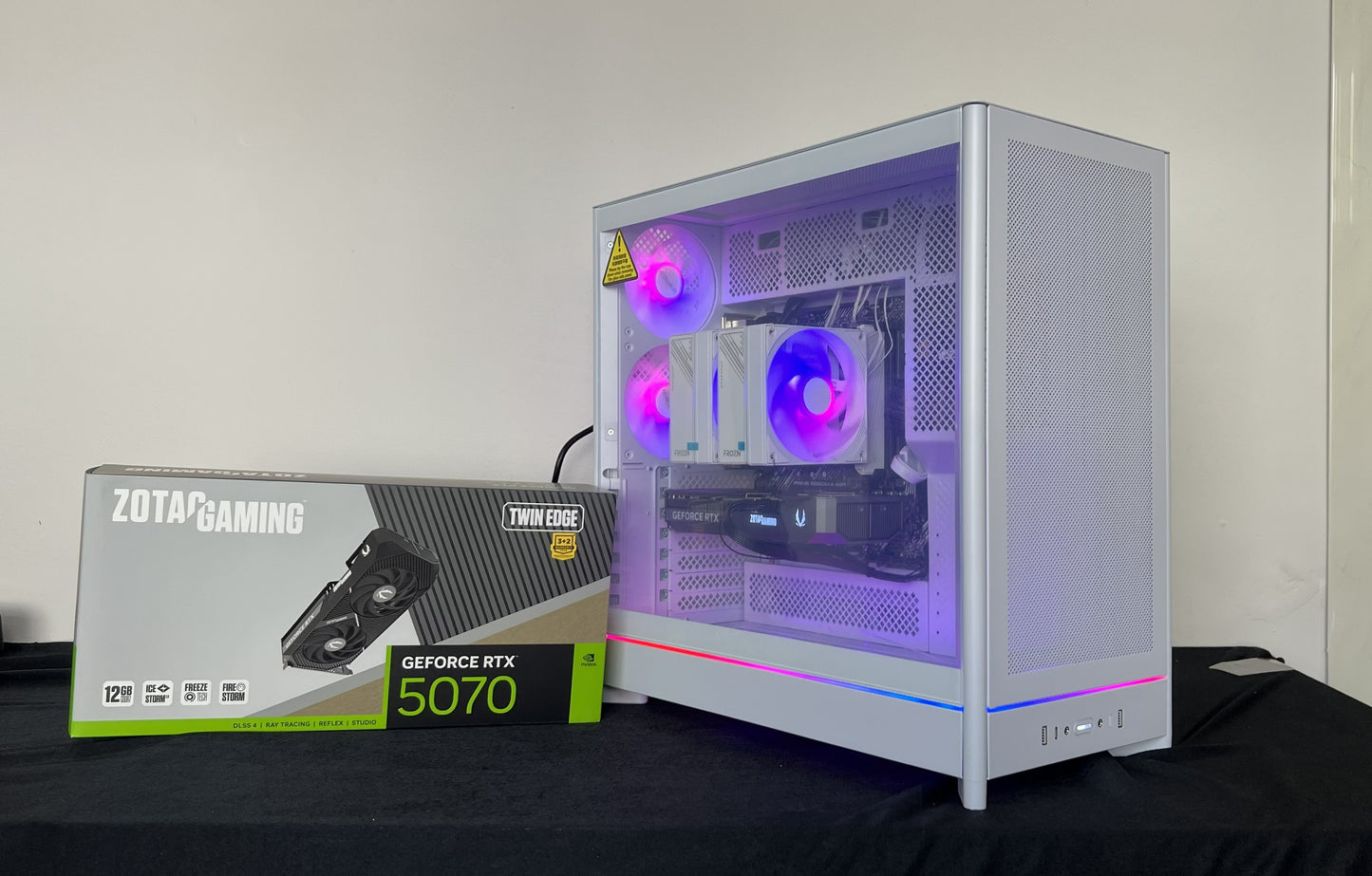 Gaming PC (NEU) – RTX 5070 | Ryzen 7 5700X - Weiß